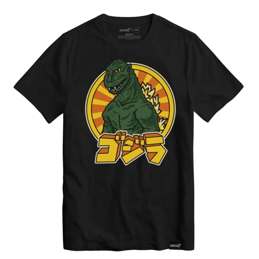 Super7 Retro Godzilla Toho T-Shirt - Vintage Kaiju Movie Tee