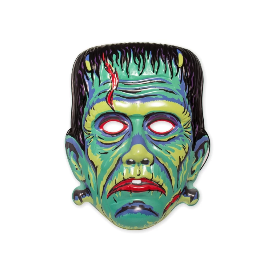 Super7 Universal Monsters Frankenstein Mask - Classic Blue Collectible Horror Face Cover