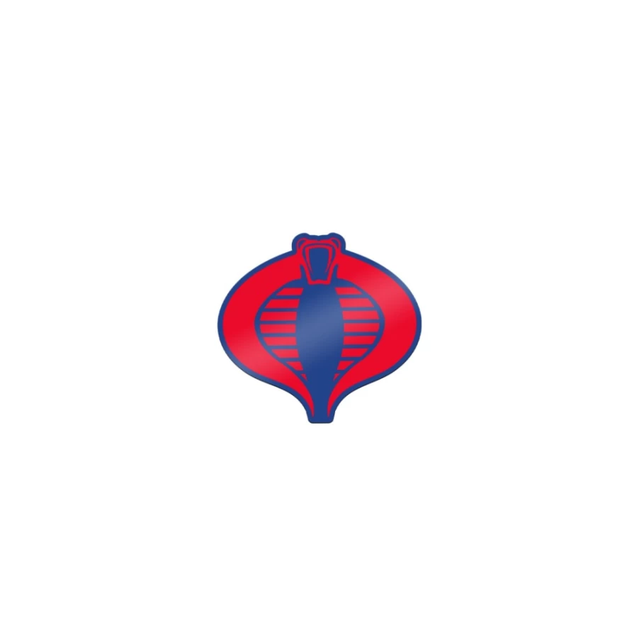 Super7 Cobra Logo Enamel Pin - G.I. Joe Collectible Badge for Fans