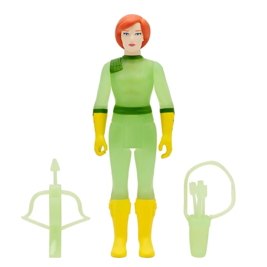 Super7 G.I. Joe Reaction Figures Wave 1B - Scarlett (Glow Patrol) 6-Inch Collectible Action Figure