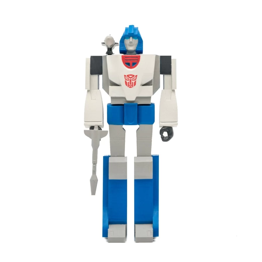 Super7 Transformers Reaction Wave 2 Mirage Action Figure Collectible Toy