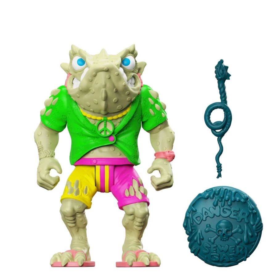 Super7 Teenage Mutant Ninja Turtles Reaction Wave 6 Action Figure - Napoleon Bonafrog TMNT Collectible