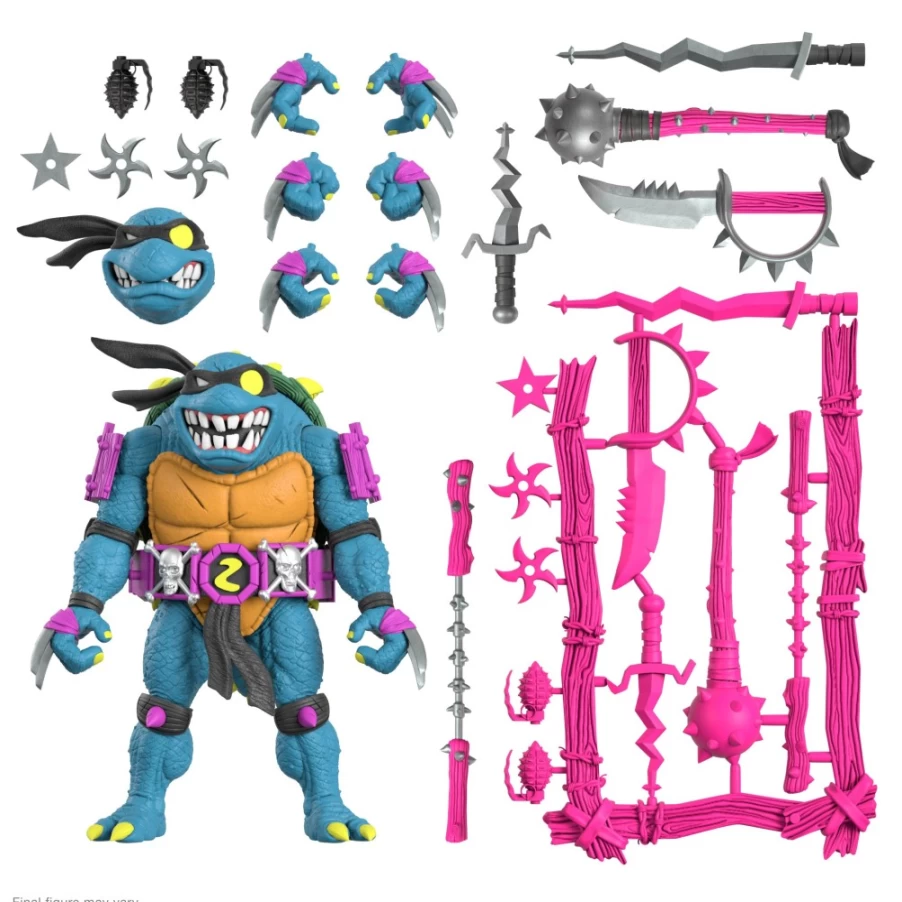 Super7 Teenage Mutant Ninja Turtles Ultimates Wave 6 Slash Action Figure Collectible Toy