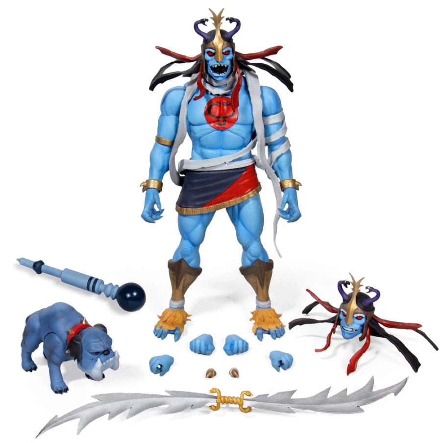 Super7 Thundercats Ultimates! Wave 2 - Mumm-Ra The Ever-Living & Ma-Mutt Action Figure 2-Pack Collectible Set
