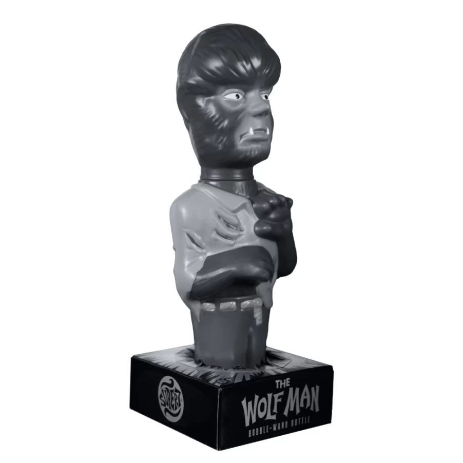 Super7 Universal Monsters Super Soapies Wave 4 - Wolf Man Silver Screen Edition Collectible Figure