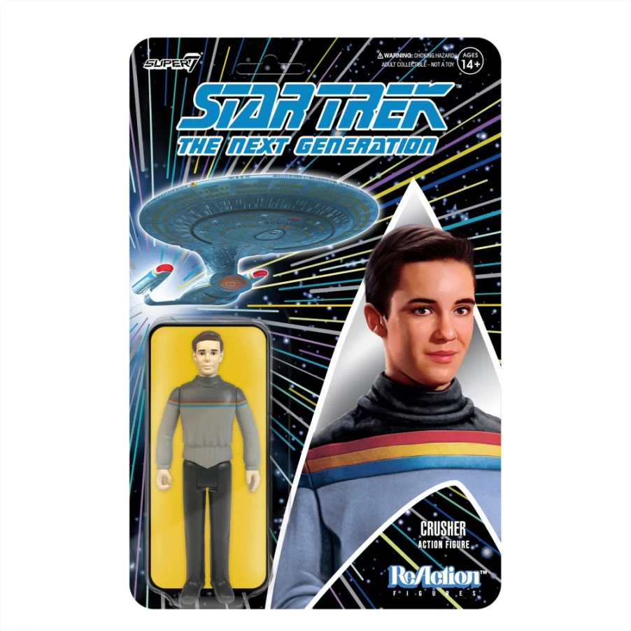 Super7 Star Trek: The Next Generation Wesley Crusher Action Figure - Wave 1 Collectible