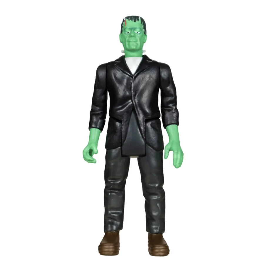 Super7 Universal Monsters Reaction Frankenstein Action Figure - Fire Box Edition Collectible Toy