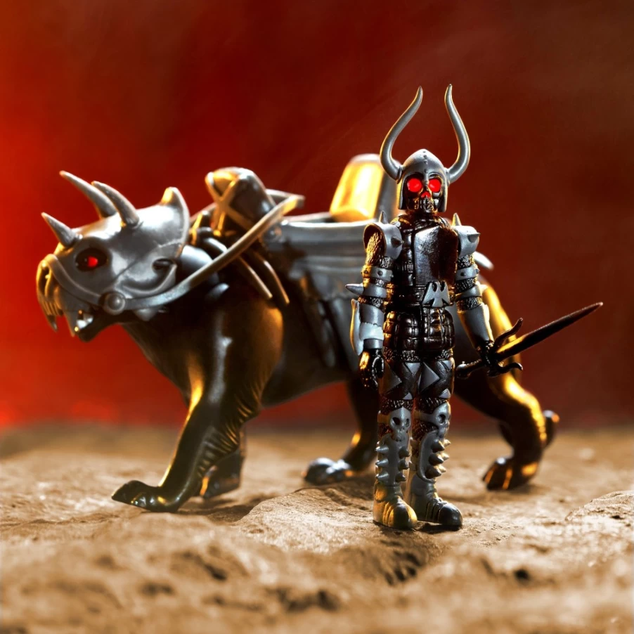 Super7 The Four Horsemen Of The Apocalypse Action Figure - Black Falcon & Famine Puma Collectible