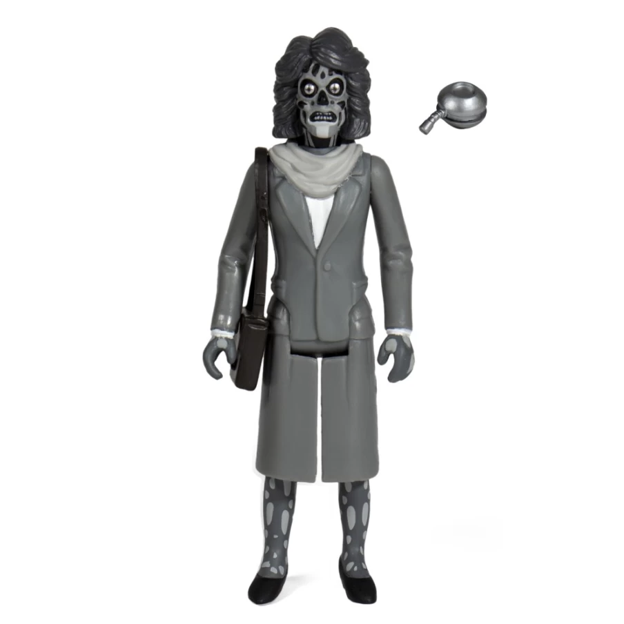 Super7 They Live Reaction Figure - Female Ghoul Collectible (Black & White Ver.)