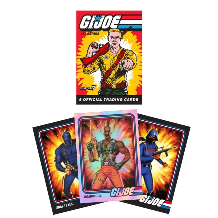 Super7 G.I. Joe Series 1 Trading Cards - Single Wax Pack Collectible