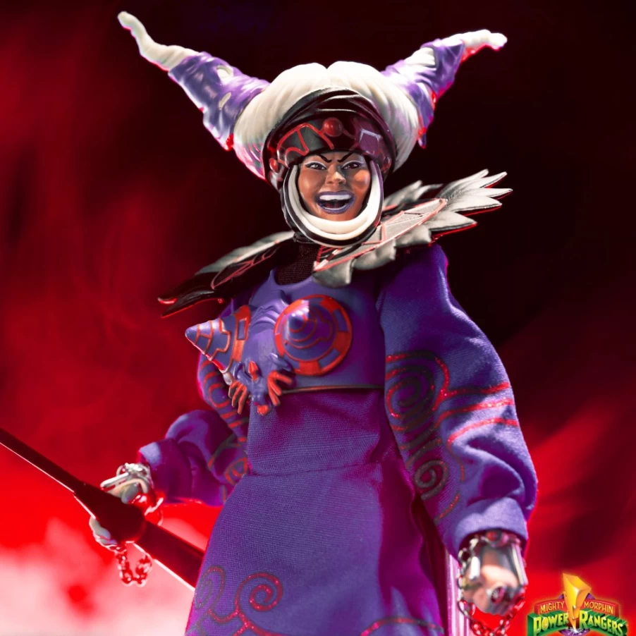 Super7 Mighty Morphin Power Rangers Ultimates Rita Repulsa Vile Violet Action Figure Collectible