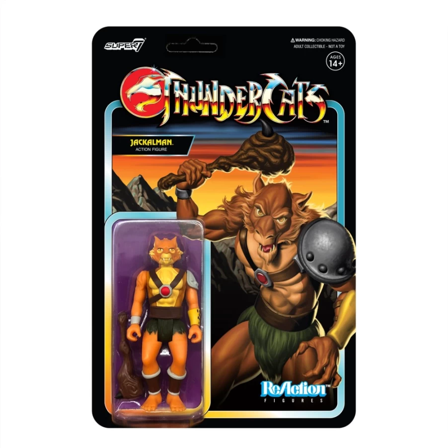 Super7 Thundercats Jackalman Action Figure - Wave 1 Collectible Toy