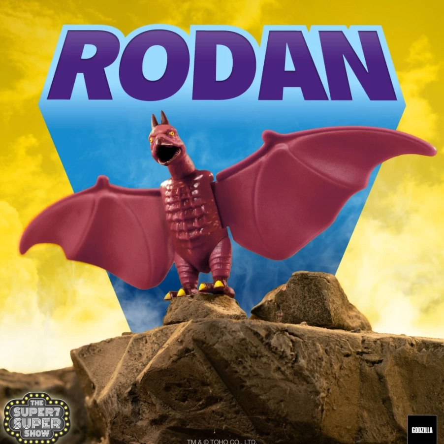 Super7 SDCC Exclusive Shogun Rodan Action Figure - Dark Red Edition