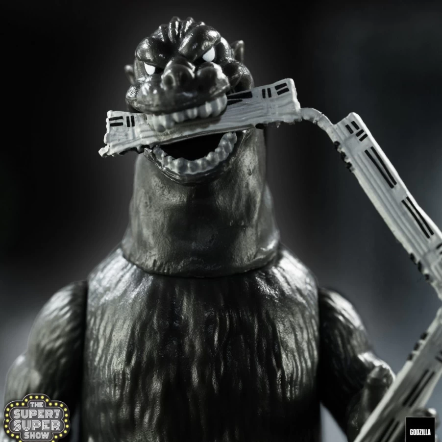 Super7 Godzilla 1954 Train Biter Reaction Figure - SDCC Exclusive Collectible