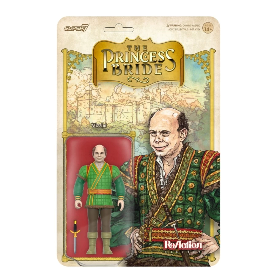 Super7 The Princess Bride Reaction Wave 1 - Vizzini Collectible Figure
