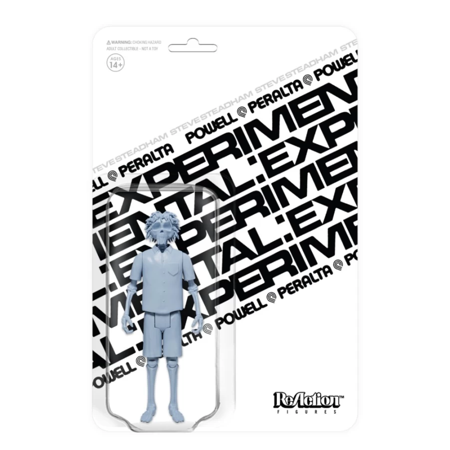 Super7 Powell-Peralta Reaction Figure Wave 1A Steve Steadham Unpainted Collectible Action Figure