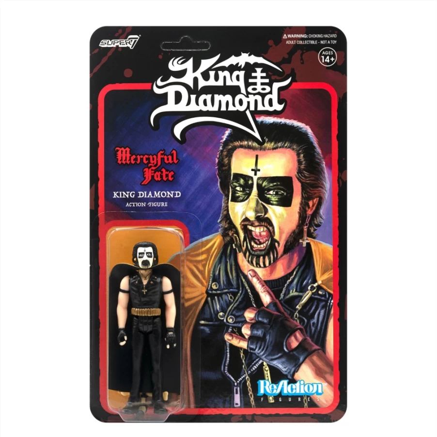Super7 King Diamond Reaction First Tour Action Figure Collectible