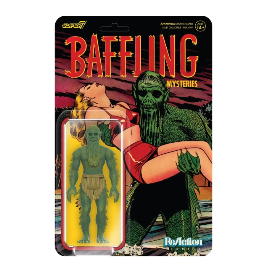 Super7 Pre-Code Horror Reaction Wave 1 - Baffling Mysteries Seaweed Monster Collectible Figure