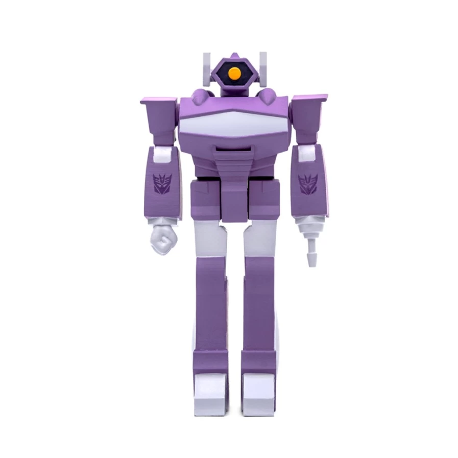 Super7 Transformers Reaction Figure Wave 2 - Shockwave Action Figure Collectible