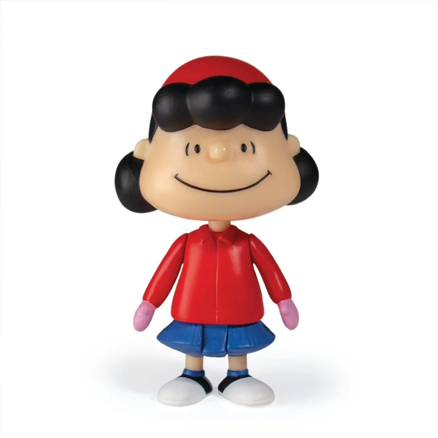Super7 Peanuts Winter Lucy Vinyl Reaction Figure - Collectible Cartoon Character Statue