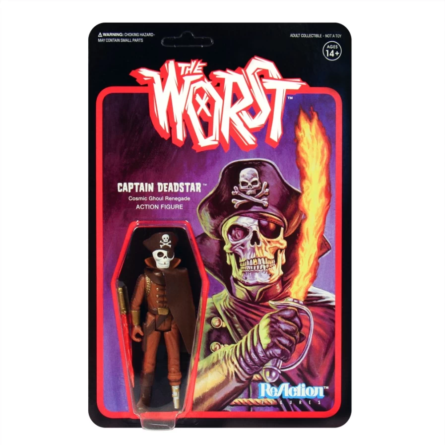 Super7 Captain Deadstar Reaction Figure - Color 2 Collectible Action Figure