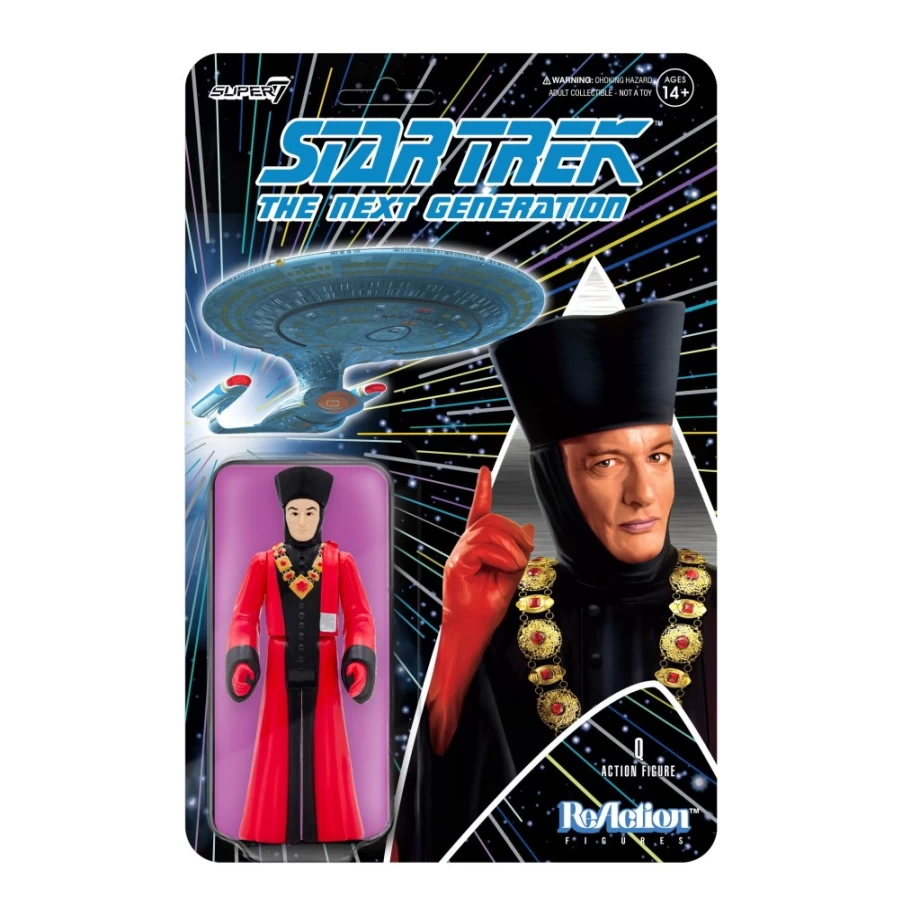 Super7 Star Trek: The Next Generation Q Action Figure - Wave 2 Collectible