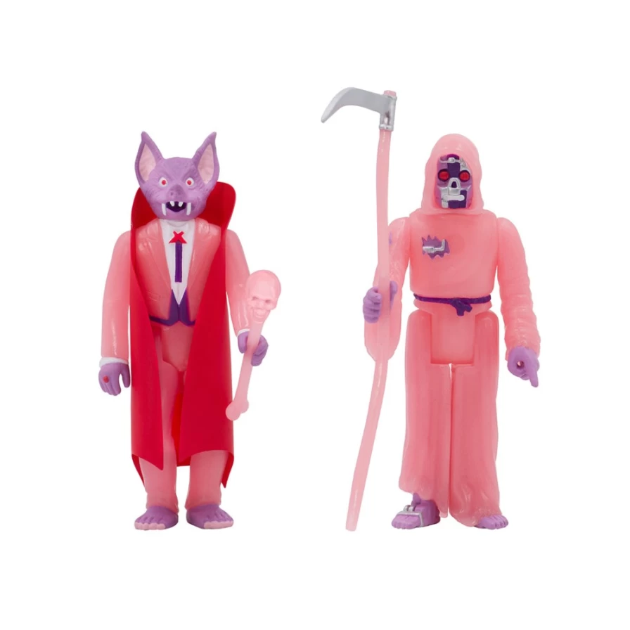 Super7 The Worst Valentine's Day Reaction Figure 2-Pack - Batula & Robot Reaper Collectible Set