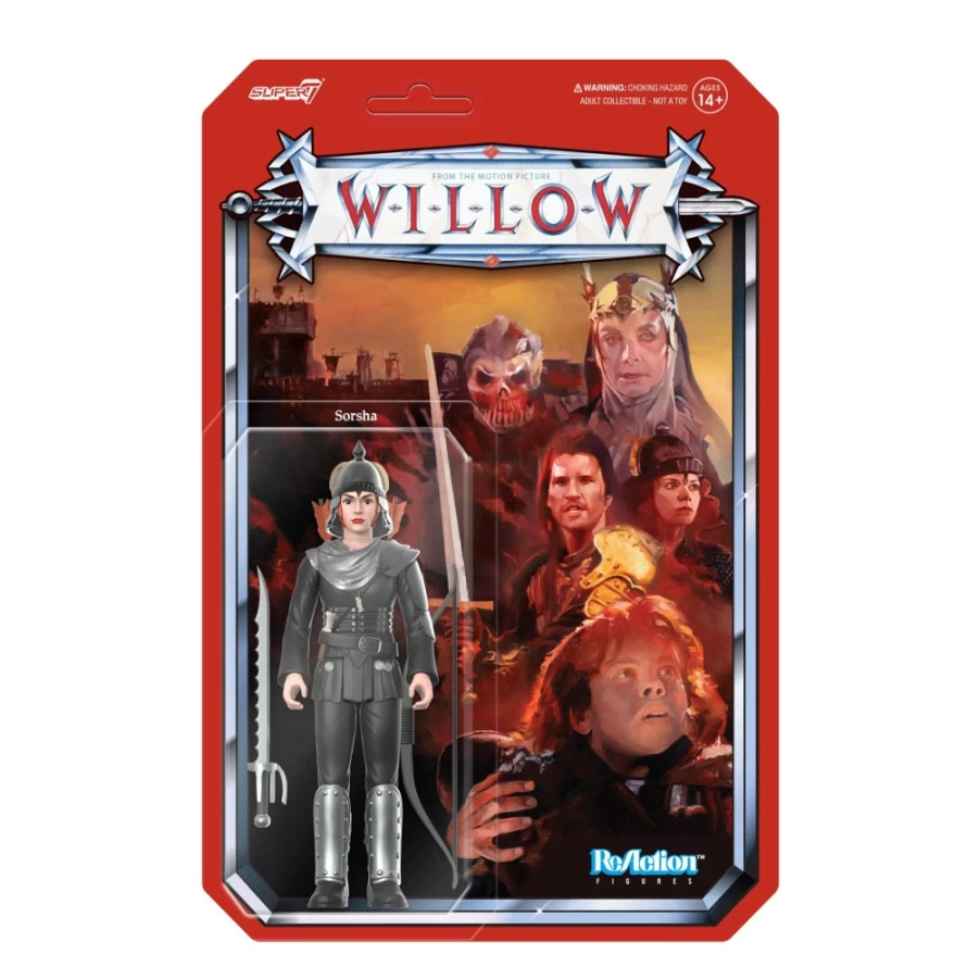 Super7 Willow Wave 2 Sorsha Action Figure - Collectible Movie Character Toy