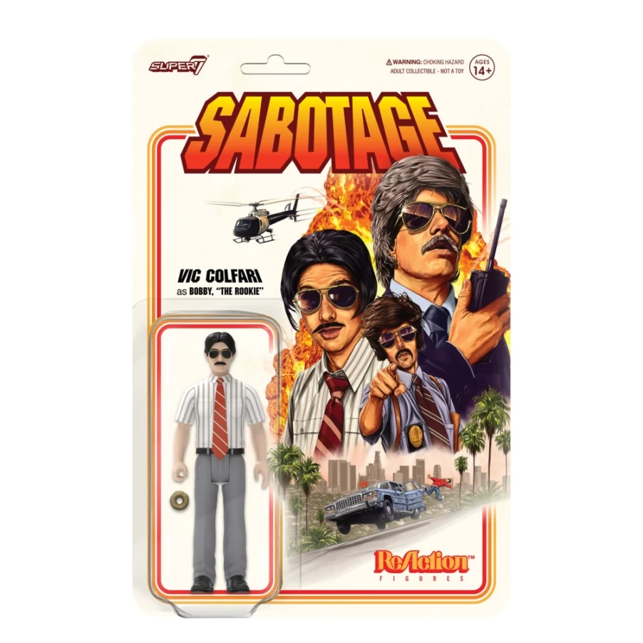 Super7 Beastie Boys Sabotage Reaction Wave 1 Action Figure - Vic Colfari Collectible