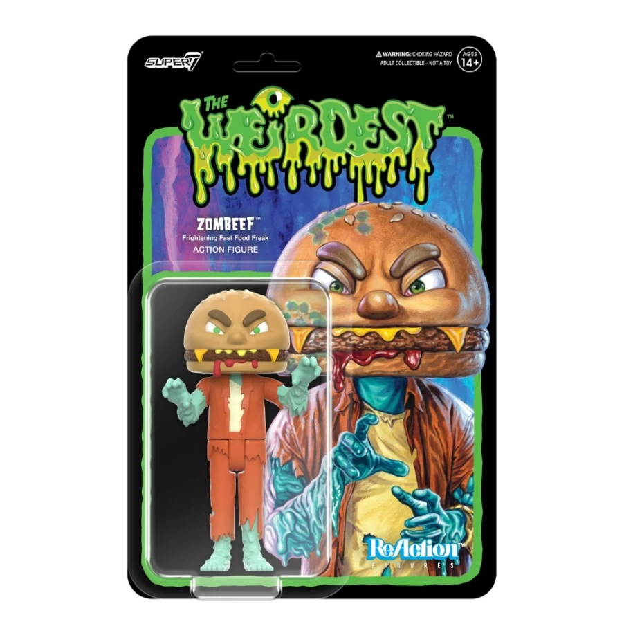 Super7 The Weirdest Reaction W2 - Zombeef Action Figure | Collectible Toy