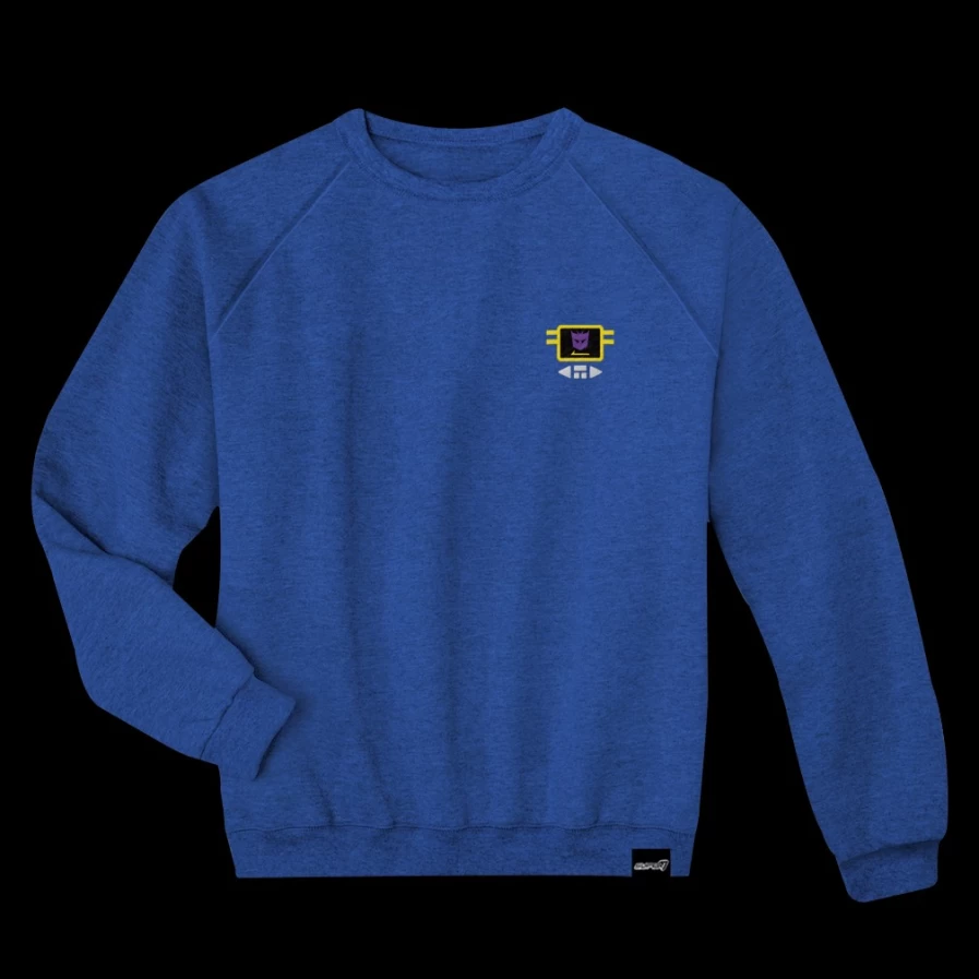 Super7 Transformers Soundwave Embroidered Crewneck Sweatshirt - Official Collectible Apparel
