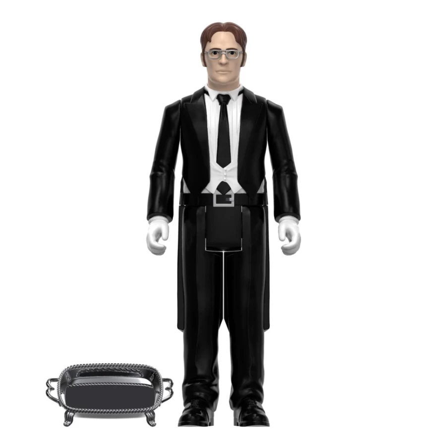Super7 The Office Reaction Figures Wave 1 - Dwight Schrute as Samuel L. Chang Collectible Toy