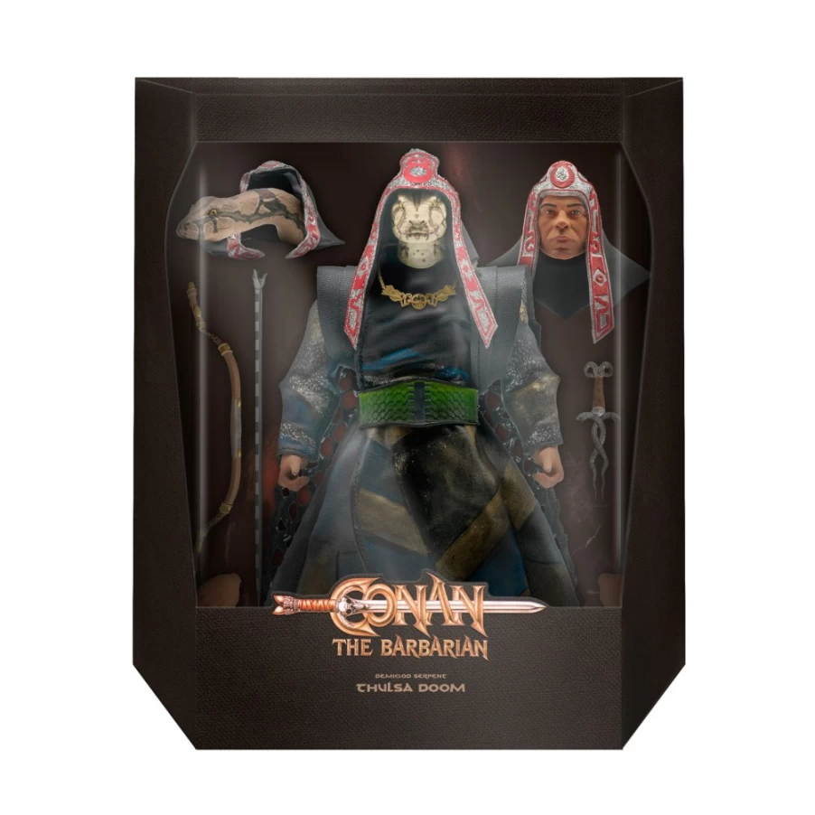 Super7 Conan The Barbarian Ultimates Series 3 Thulsa Doom Demigod Serpent Action Figure Collectible