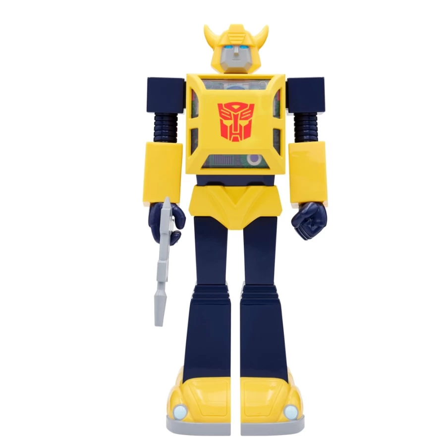 Super7 Transformers G1 Bumblebee Super Cyborg Action Figure - Full Color Collectible
