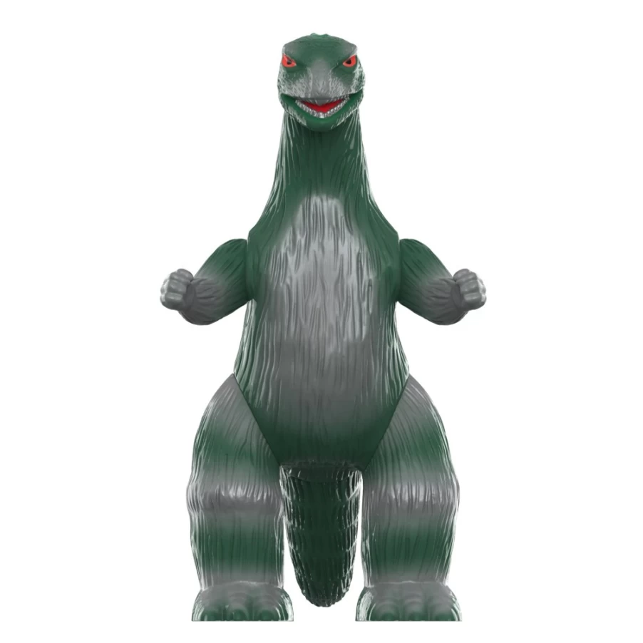 Super7 Godzilla Reaction Figure by Marusan - Green & Silver Variant with L-Tail (Toho Licensed)