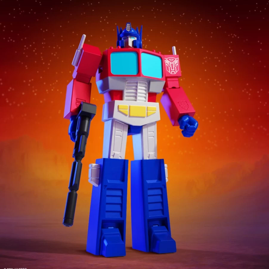 Super7 Transformers Ultimates! Wave 1 Optimus Prime Action Figure Collectible
