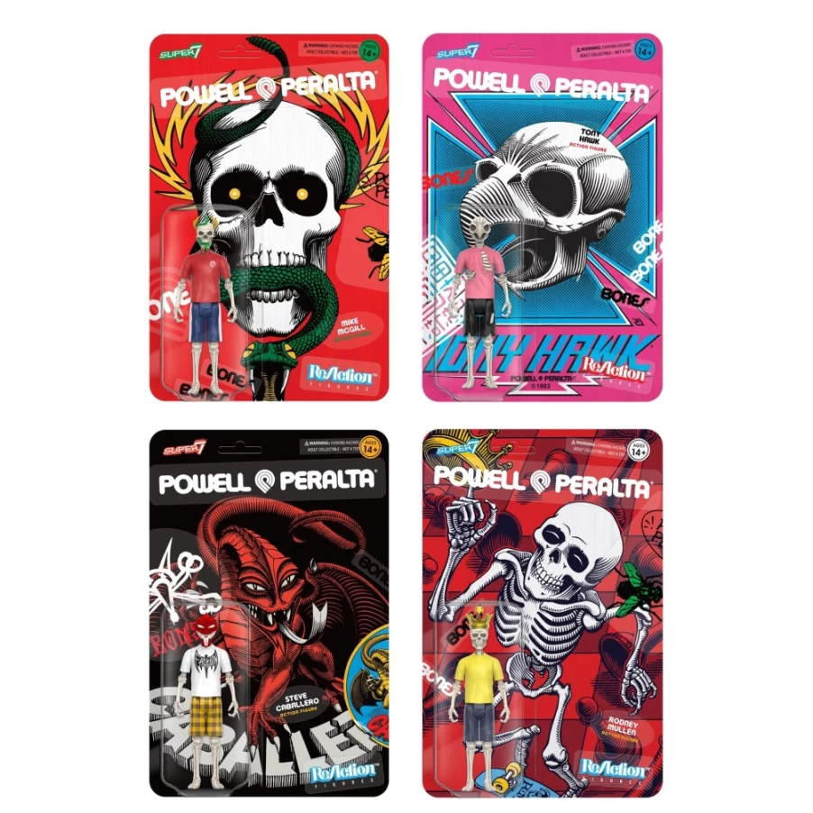 Super7 Powell-Peralta Reaction Figure Wave 2 - PDQ Collectible Toy